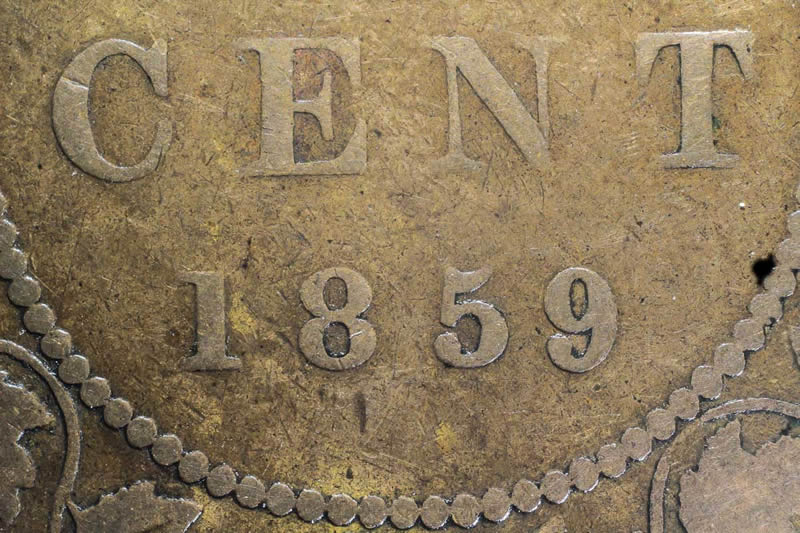 1859-Canada-1-Cent---So-Many-Varieties---Who-Knew-.-.-.-.