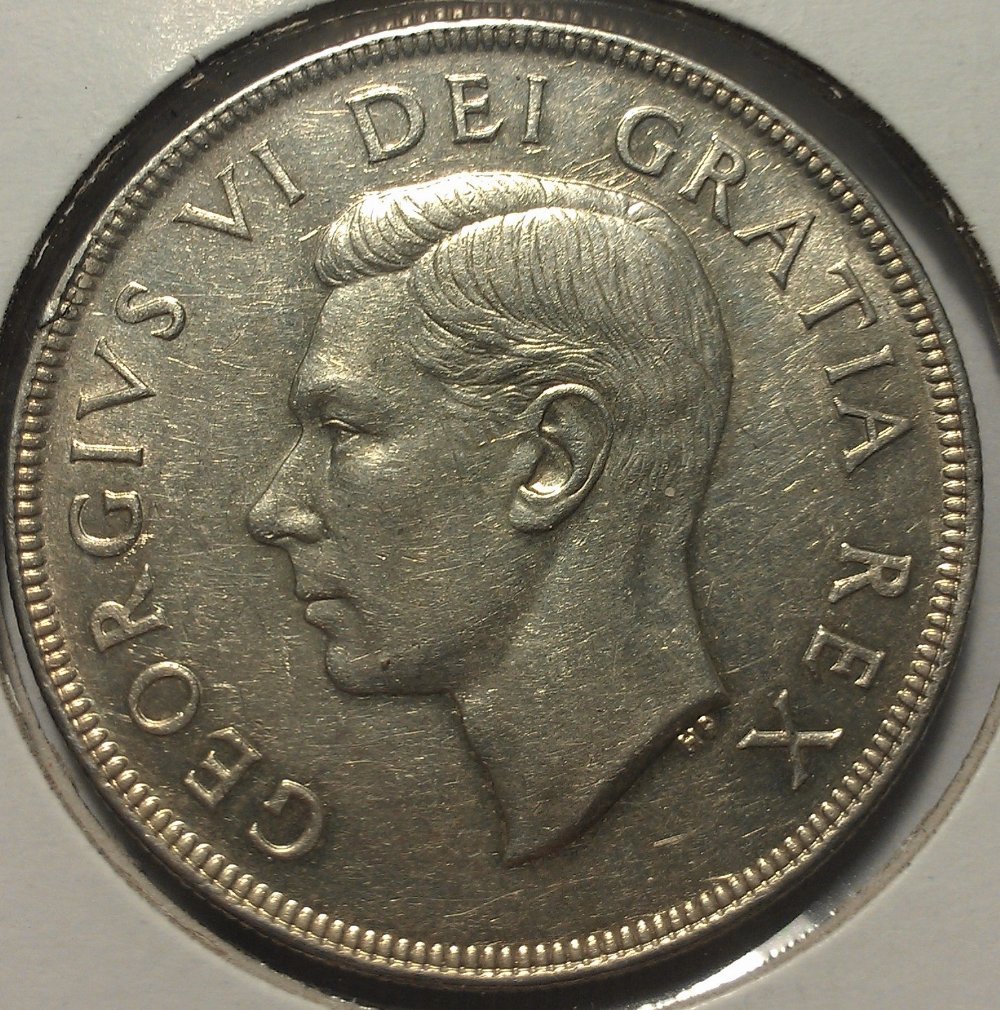 1952-George-VI-Silver-Dollar
