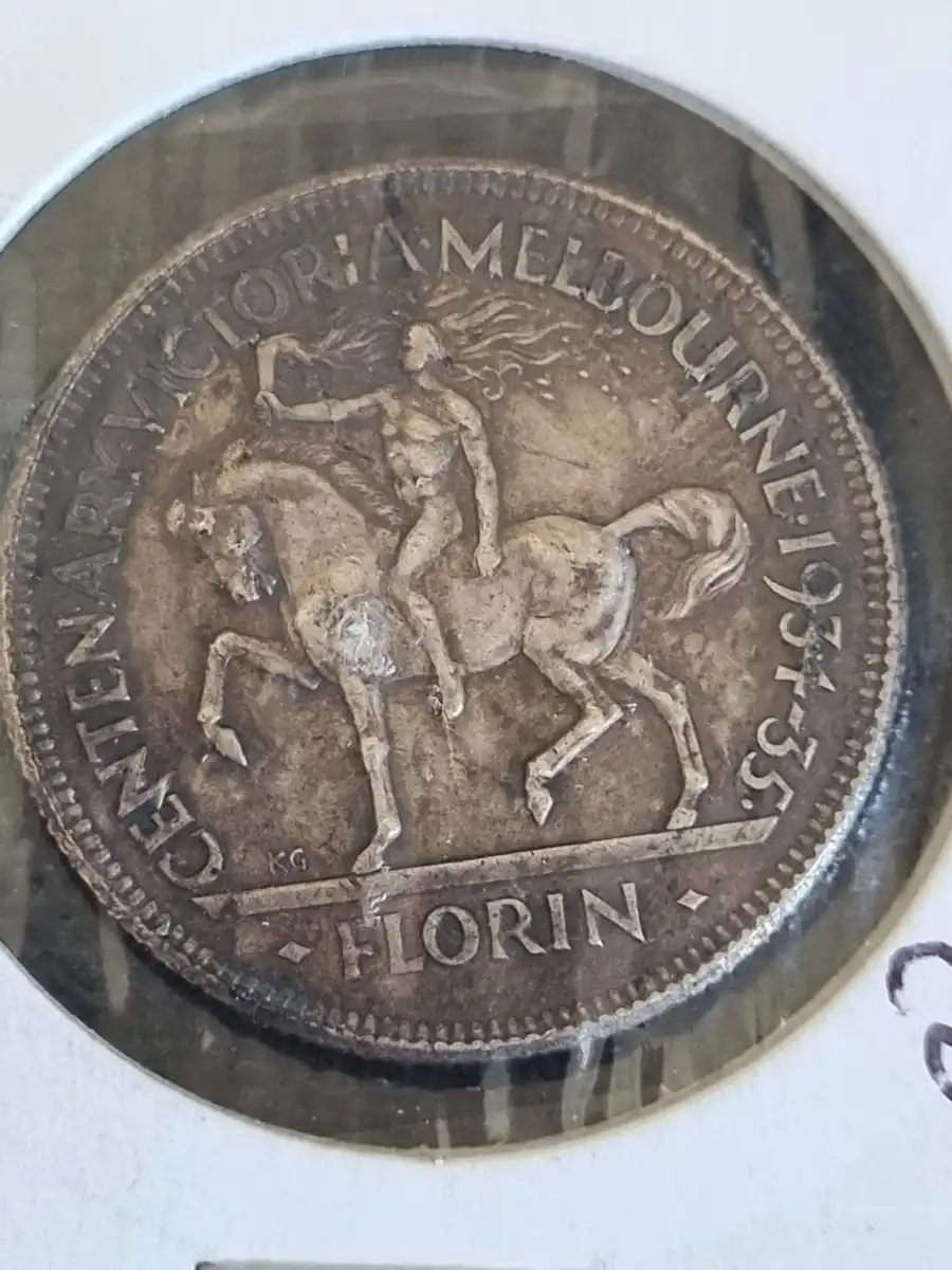 1934/35-Centenary-Florins.real-Or-Fake