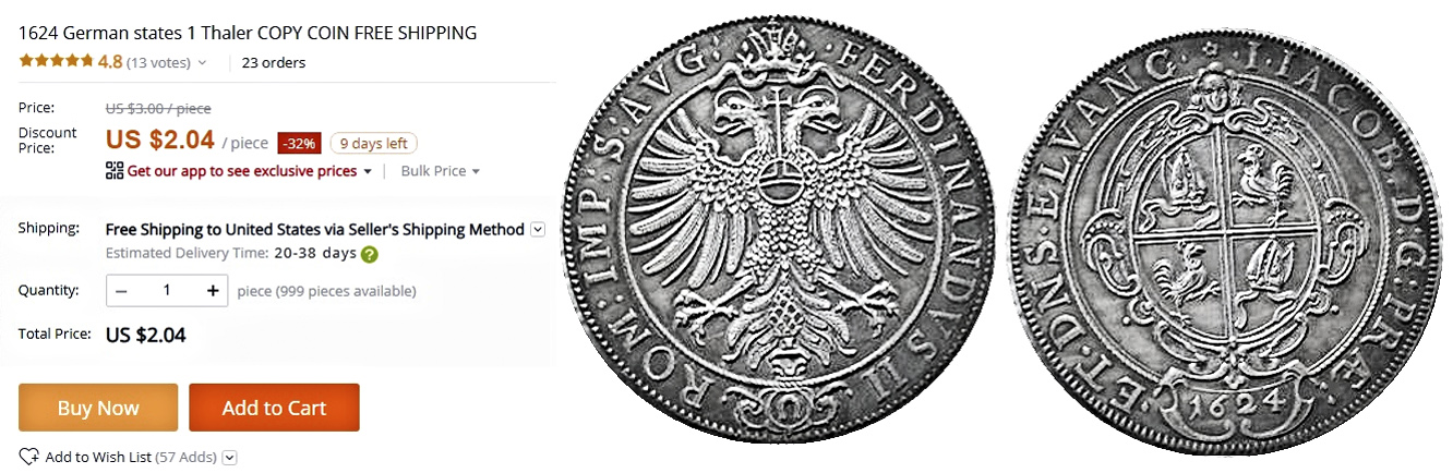 Anyone-Has-Infomation-About-This-Thaler?-Id:-Likely-Repro-Of-Ellwangen-Thaler