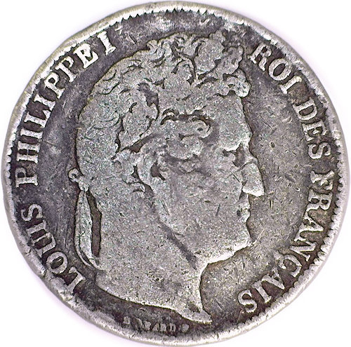 Contemporary-Counterfeit?--1824-5-Franc