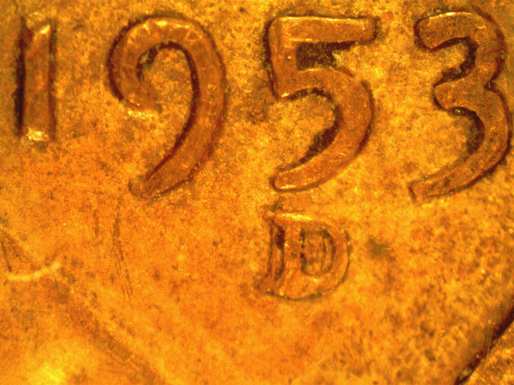 From-A-Jar-Of-Circulated-Wheats,-1953-D-1MM-001