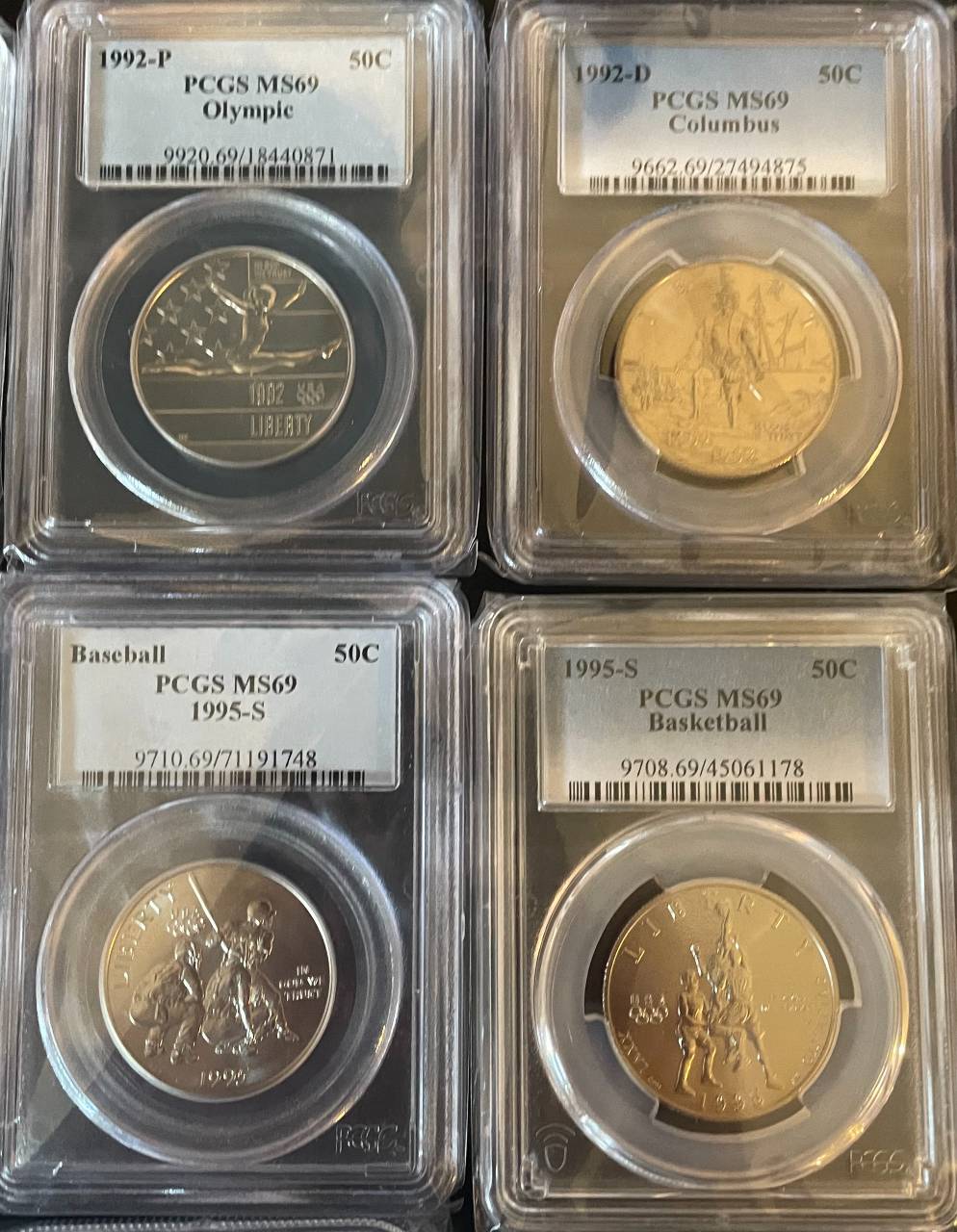 Modern-Commemorative-Half-Graded-Set