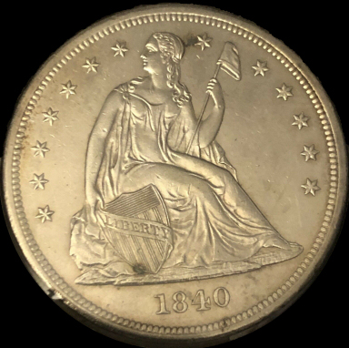 1840-Seated-Liberty-Dollar-Cleaned?-Grade?