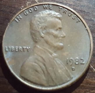 Don't-Mind-Me-I-Am-Just-Looking-At-My-1982-Pennies-One-Is-A-D