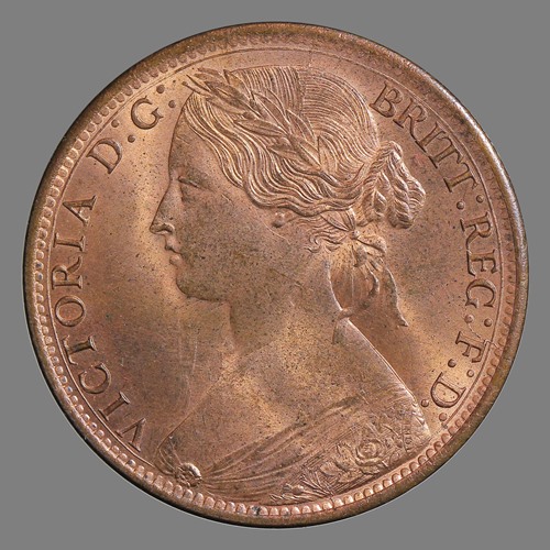 1-Penny-1866---Stunning-Coin!