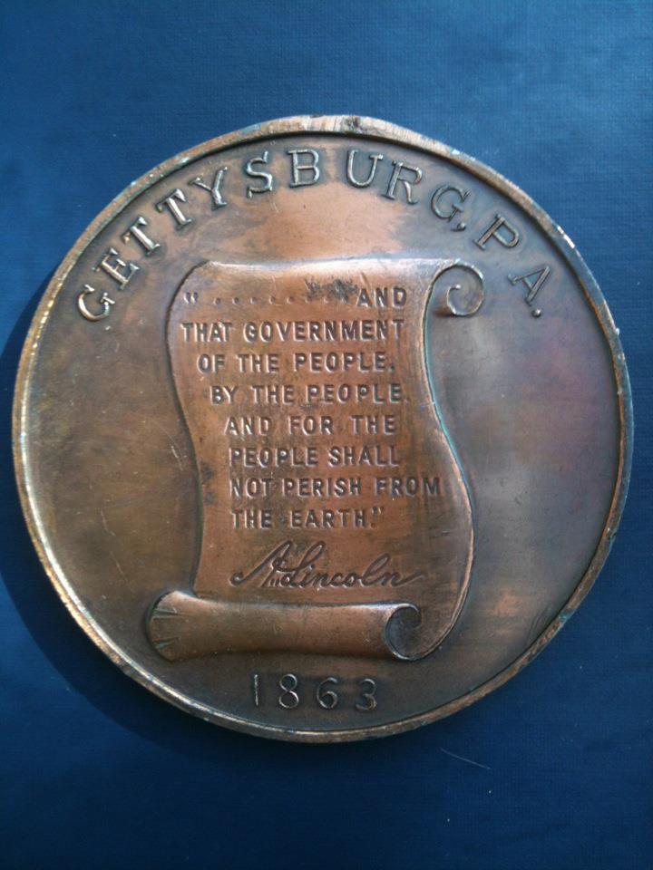 Large-3-Inch-1863-Lincoln/Gettysburg-Penny-ID-Help