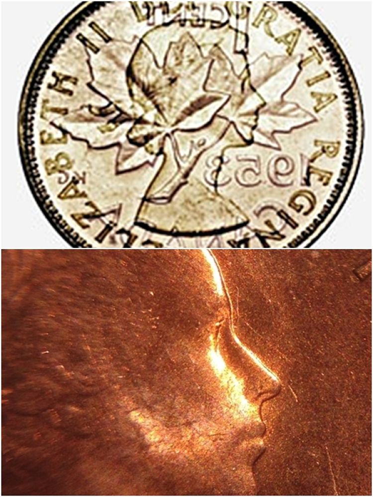 1964-Cent-Die-Clash?-DD?-Plating-Issue?-Found-In-Roll