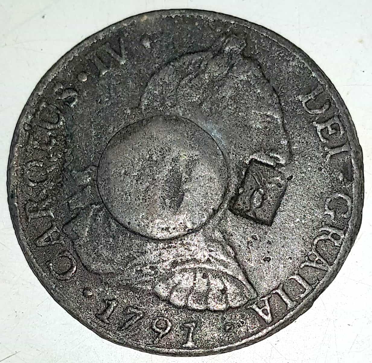 No-Idea-Carolus-Iv,-1791-Coin,-Probable-Most-Reproduction