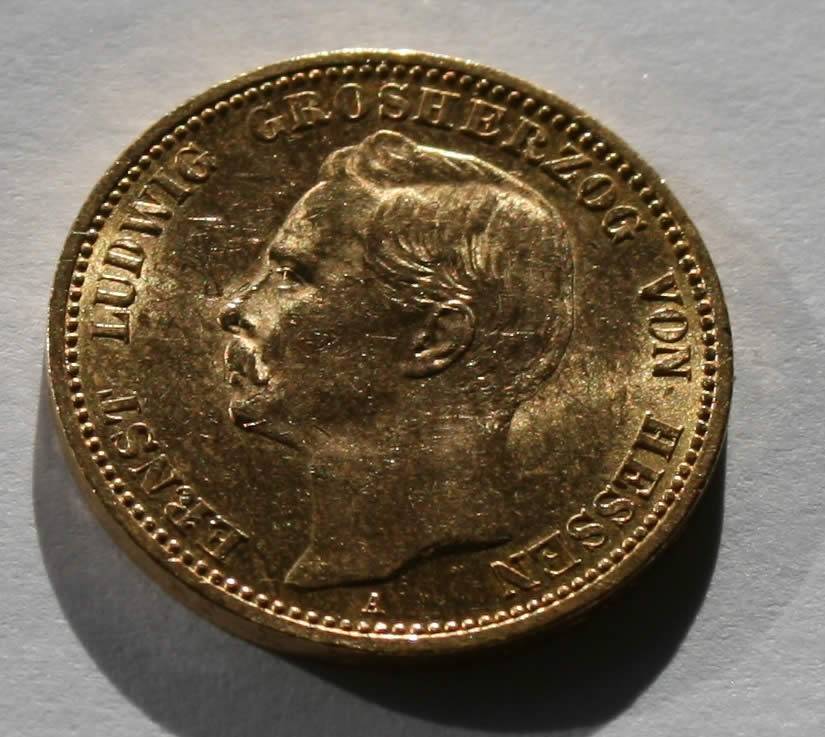 20-Mark-1903-Hessen-German-State