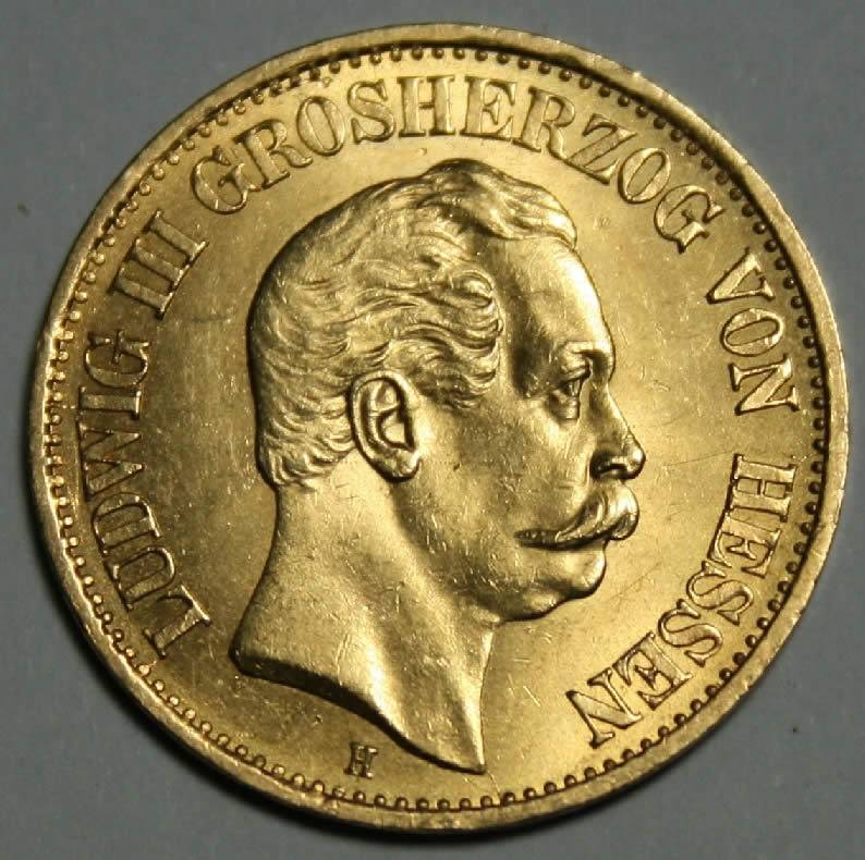10-Mark-Hesse-Germany-1873
