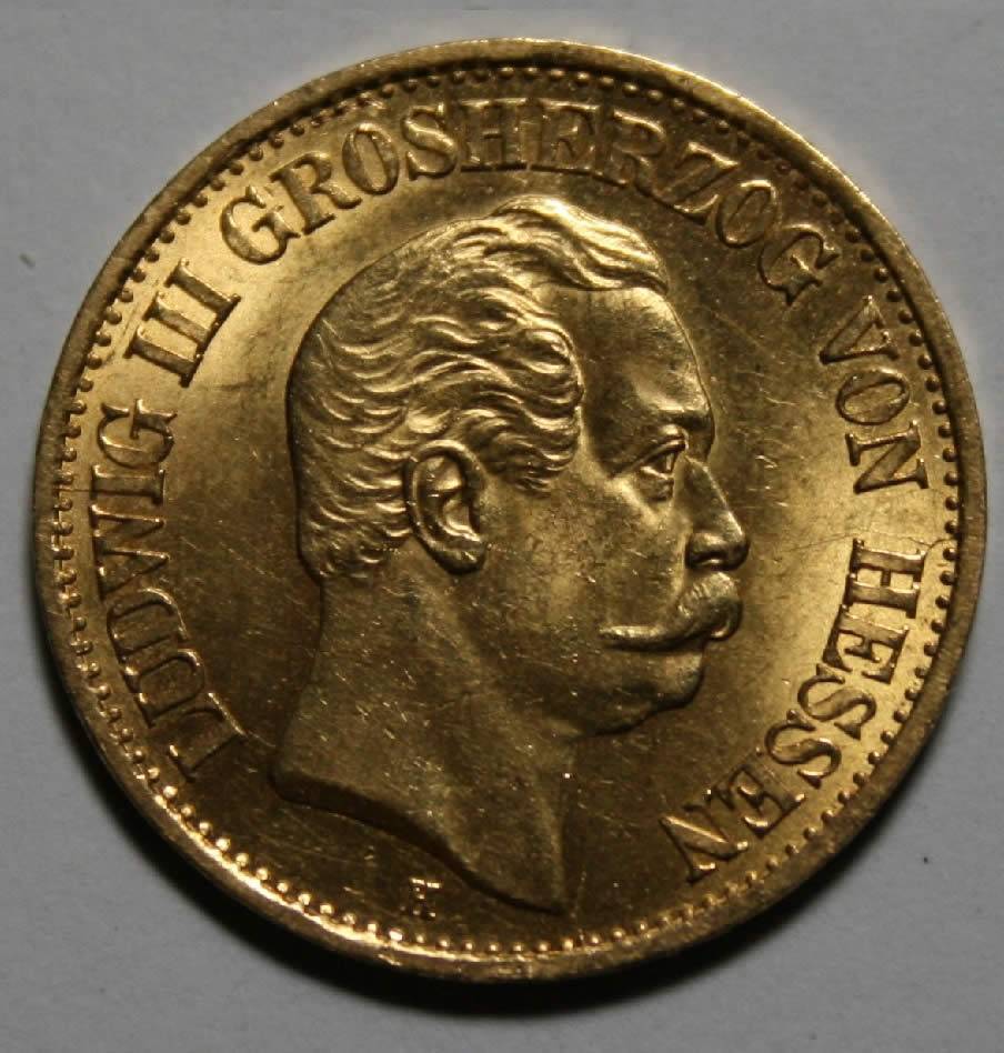 10-Mark-Hesse-Germany-1873
