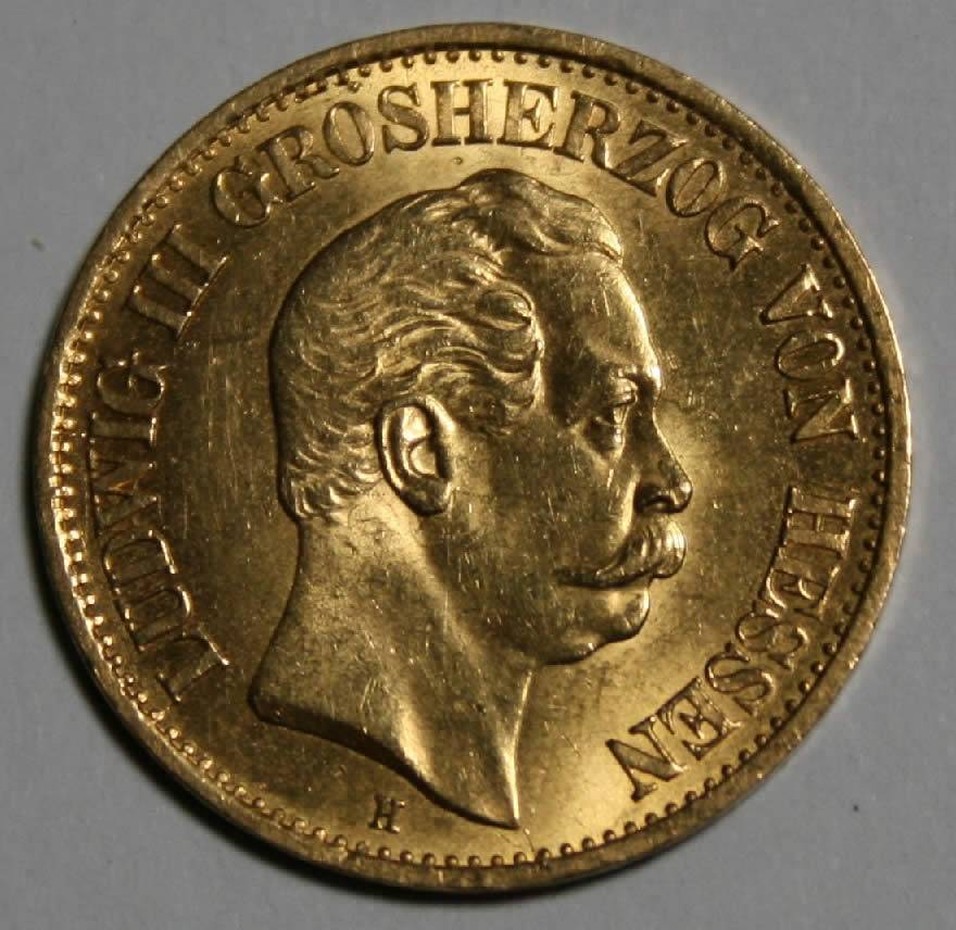 10-Mark-Hesse-Germany-1873