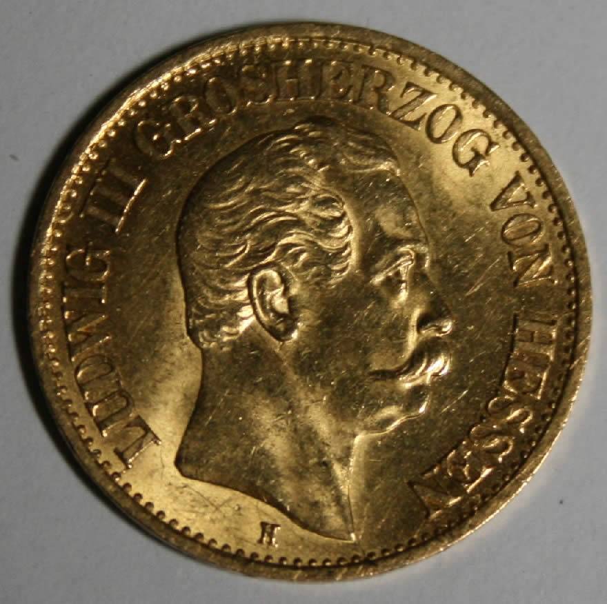 10-Mark-Hesse-Germany-1873
