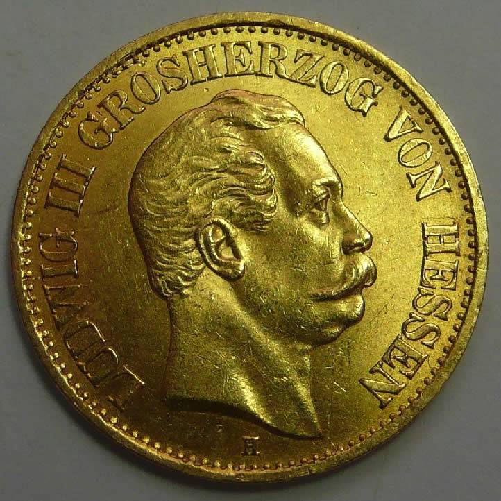 10-Mark-Hesse-Germany-1873