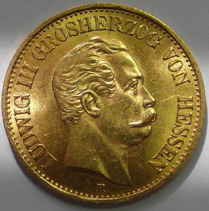 10-Mark-Hesse-Germany-1873