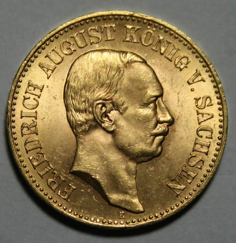 20-Mark-Saxony-Germany-1905