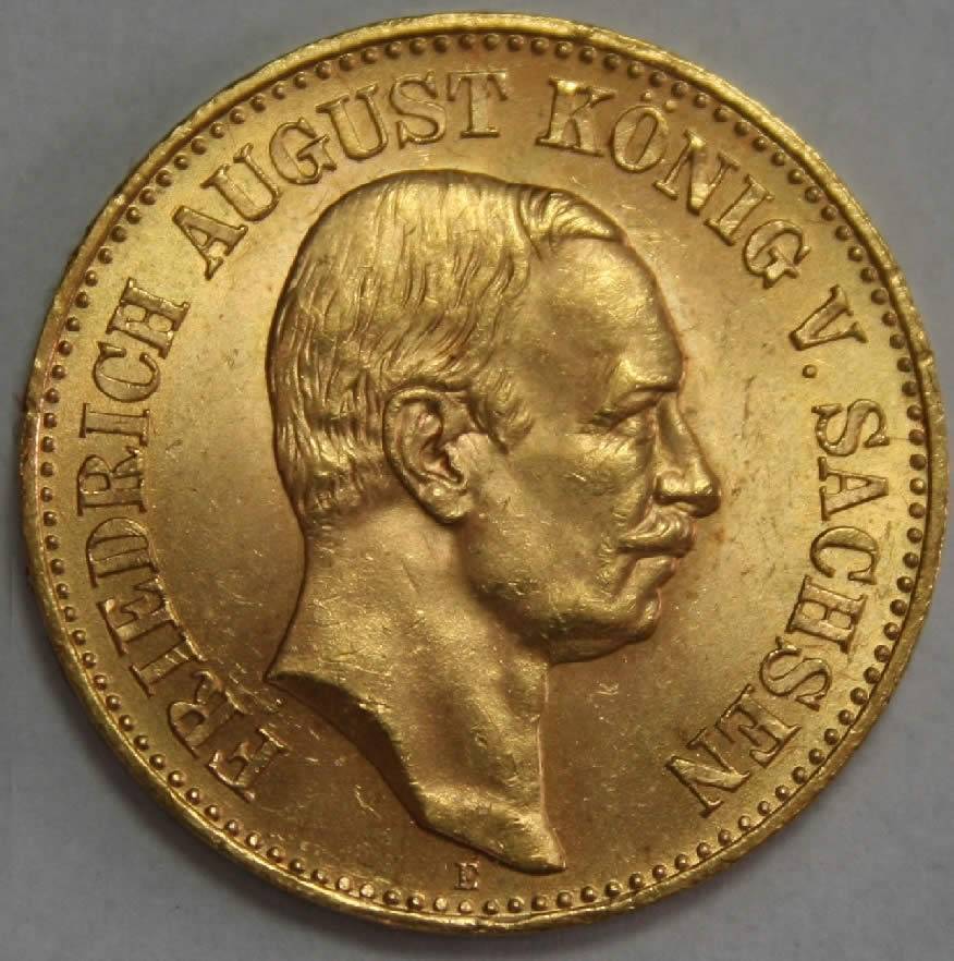 20-Mark-Saxony-Germany-1905
