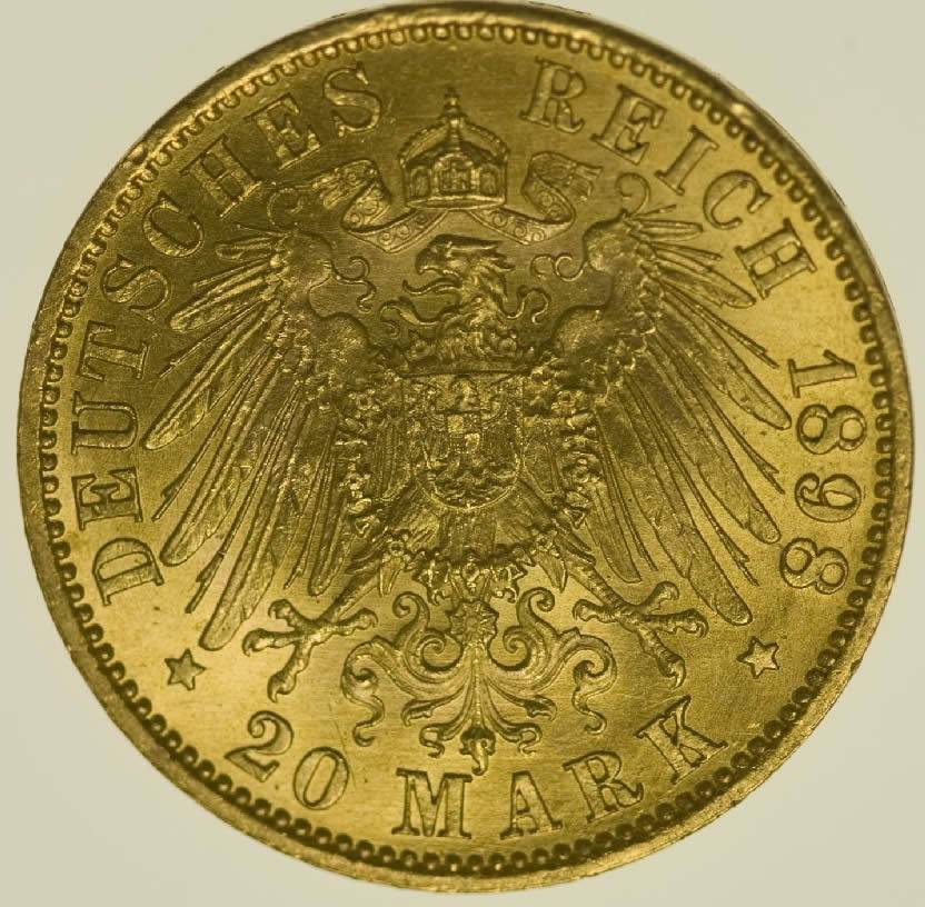 20-Mark-Prussia-1898-German-States