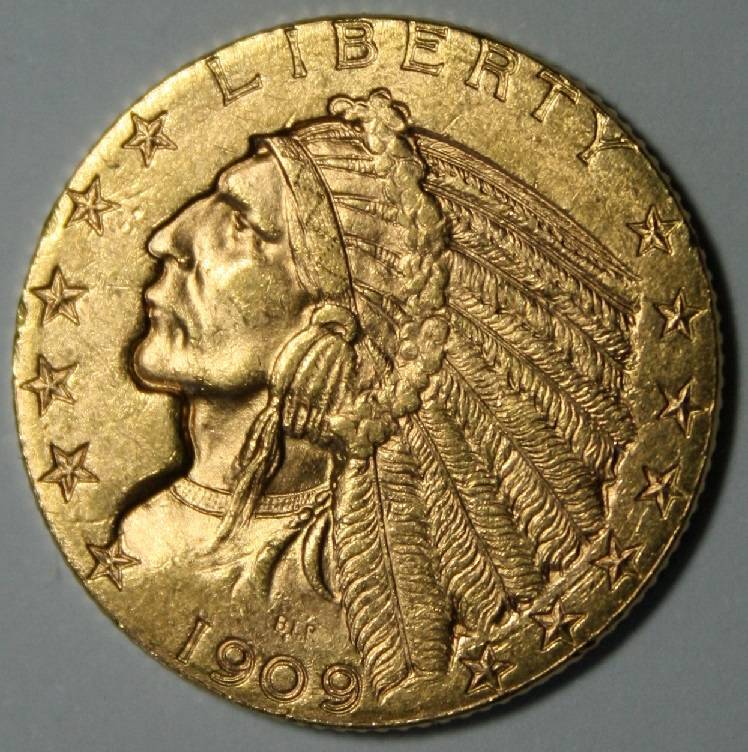 1909-D-5-Dollar-Gold-Indian-Head