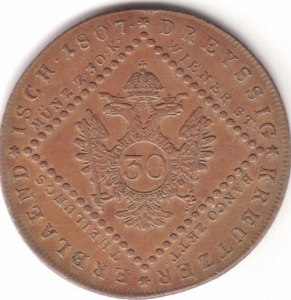 Any-Info-On-This-|-Austria-15-Kreuzer-1807-S