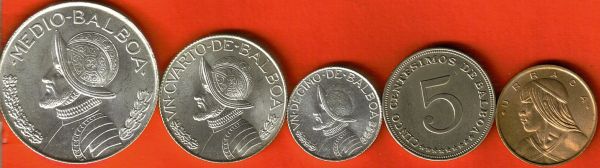 Panama-5-Coin-Set-1962.-Advice-Needed