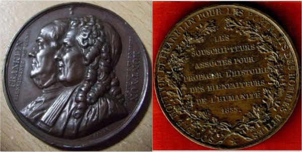 Societã©-Montyon-Et-Franklin-Medal,-1833.