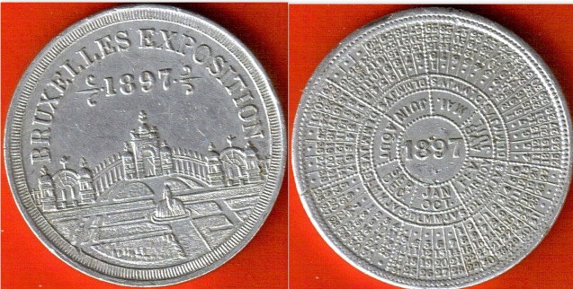 Calendar-Medals-And-Tokens