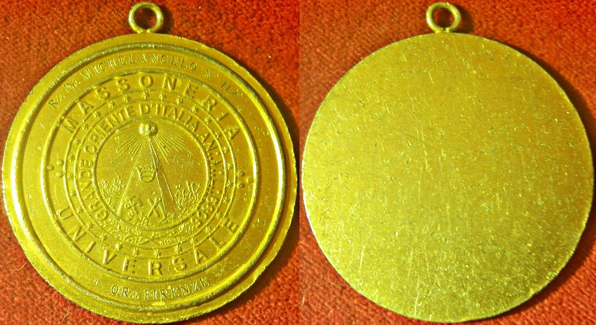 Masonic-Tokens,-Coins-And-Counter-Stamped-Pennies