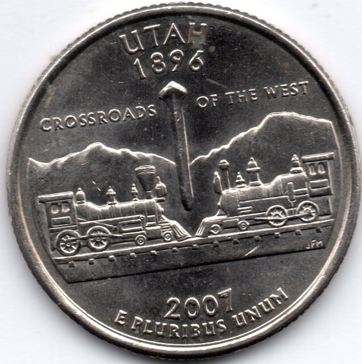 2007-P-Utah-Quarter--How-About-A-Little-Fish-With-Those-Chips?