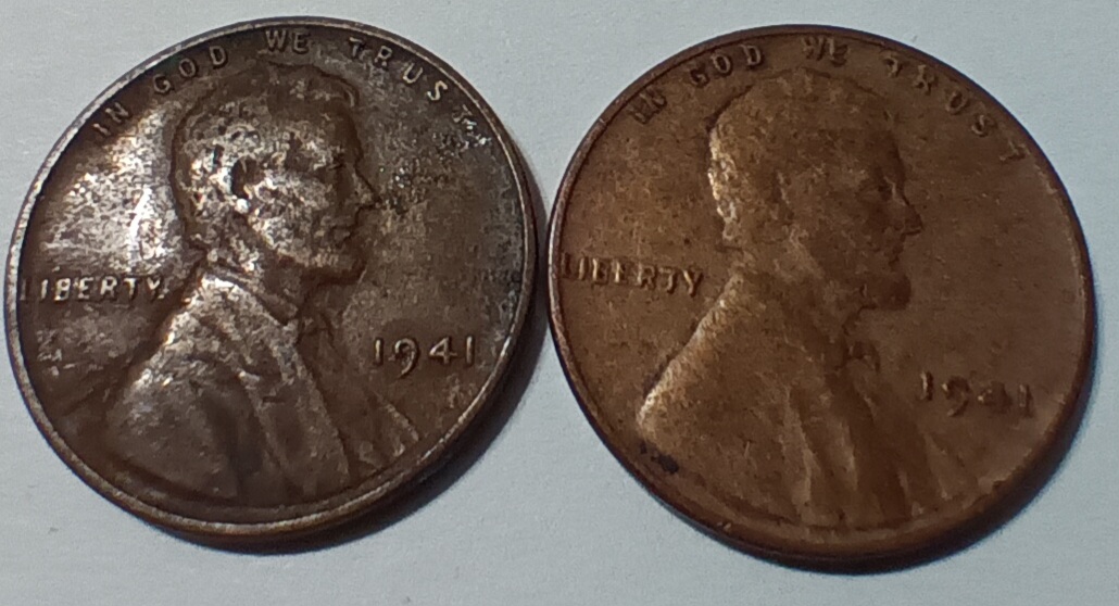 2--1941-No-Mint-Mark-Wheats