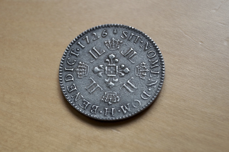 Possibly-French-1726-Coin,-Not-Sure.-Can-An-Expert-Help?-:
