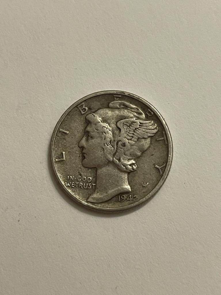1942-Mercury-Dime---Possible-1942/1-Overdate?