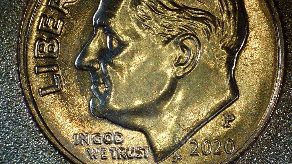2020-P-Roosevelt-Dime-Corner-Of-Mouth,-Die-Chip-Or-Cud?