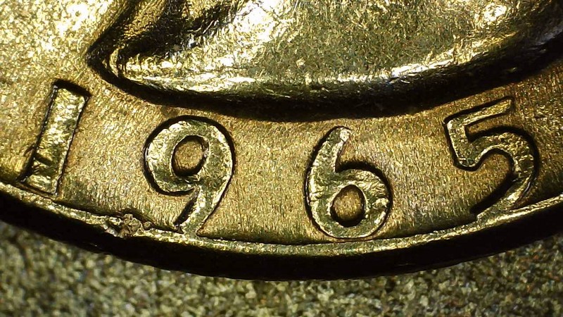 1965-Quarter-W/Ddr-001,-FS-801