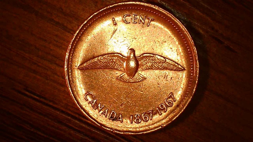 Canada-1-Cent-Rock-Dove-1867-1967-Centennial-Confederation