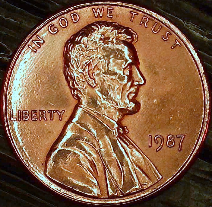 1987-P-Lincoln-Zinc-Nice-Coin