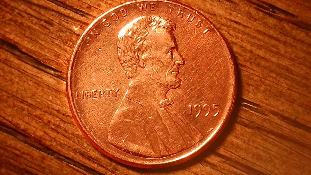 1995-P-Lincoln-Cent-Spike-Head