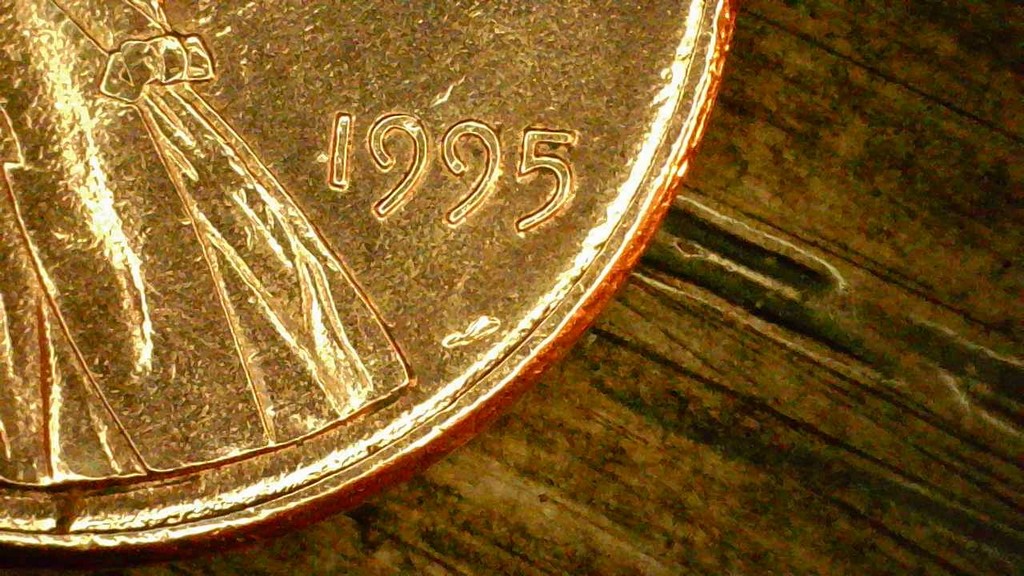 1995-P-Lincoln-Cent-Spike-Head
