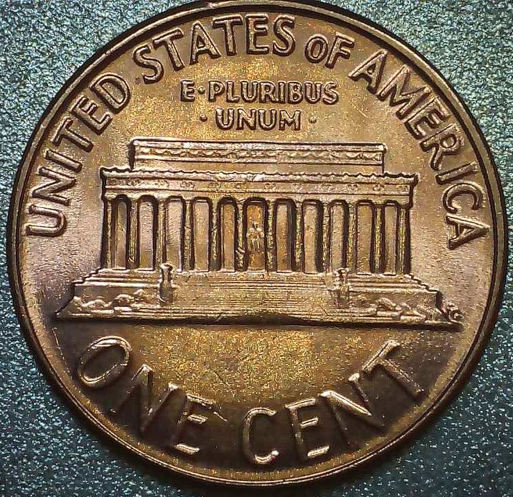 1963-P-Lincoln-Memorial-Cent-Nice-Looking