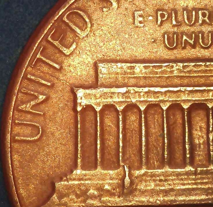 1983-P-Lincoln-Memorial-Cent-Die-Cracks