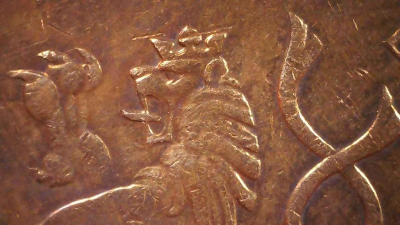 1993-10-Korun-Copper-Plated-Steel-Coin