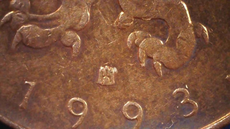 1993-10-Korun-Copper-Plated-Steel-Coin