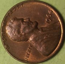 1964-D-Penny-Simple-Machine-Doubling-And-A-Die-Chip?