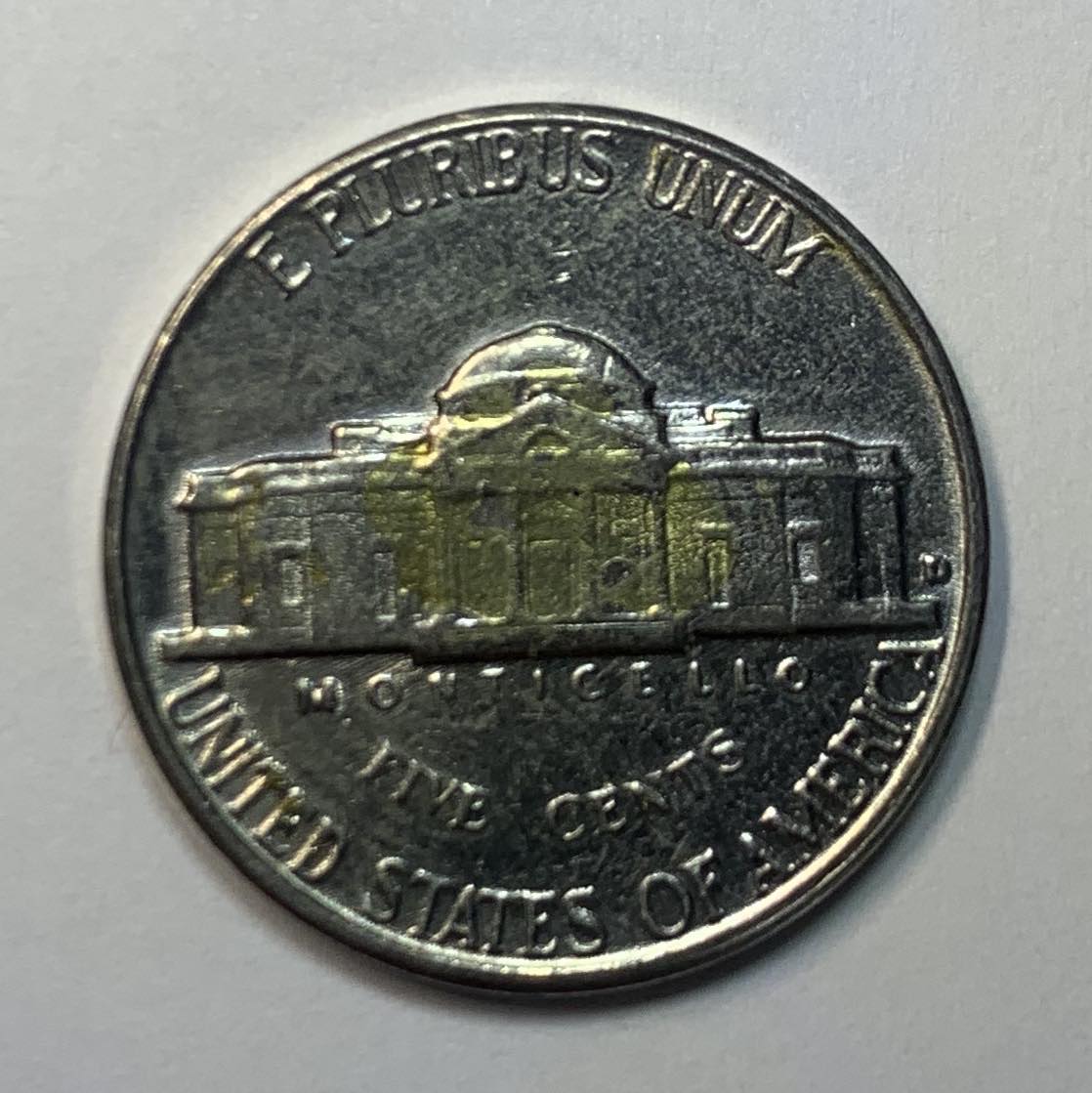 1959-D-Jefferson-Nickel-Struck-Through-Gold-Flake?-Grease?