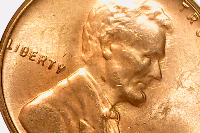 1957-D-Lincoln-Wheat-Cent-Unc.-Double-Chin-From-Machine-Doubling?