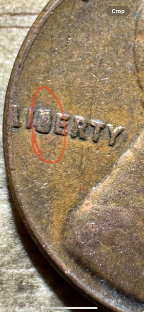 1964-D-Lincoln-Cent-Smudge-Effect-Or-Error?