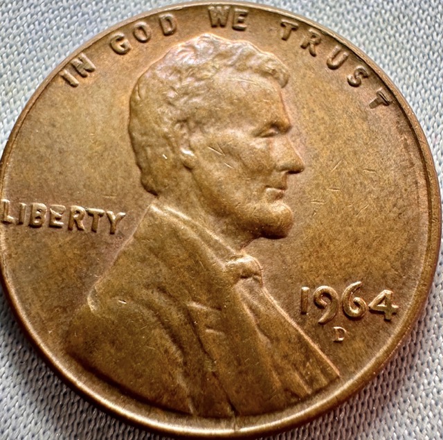 1964-D-Lincoln-Memorial-Cent-RPM-011,-Die-Chip
