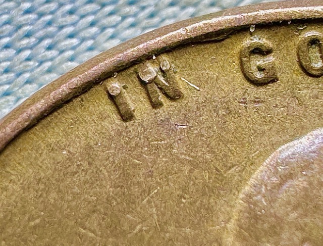 1957-Lincoln-Cent--Bie,-Die-Chip-