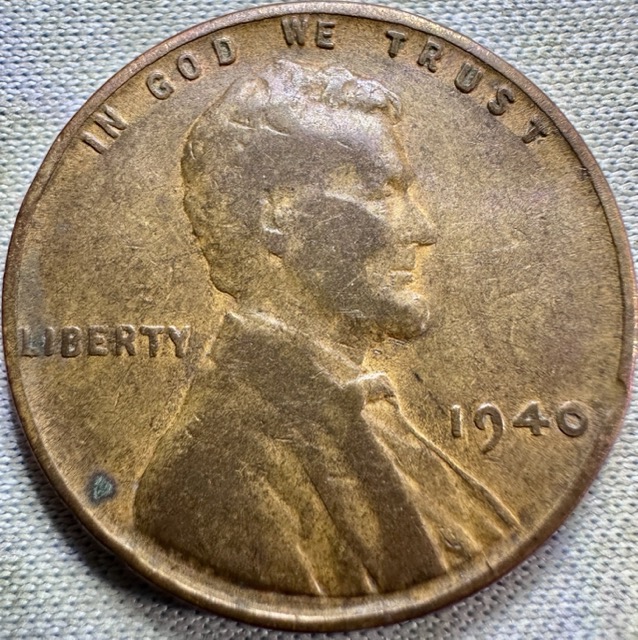 1940-Lincoln-Cent--Die-Chip-